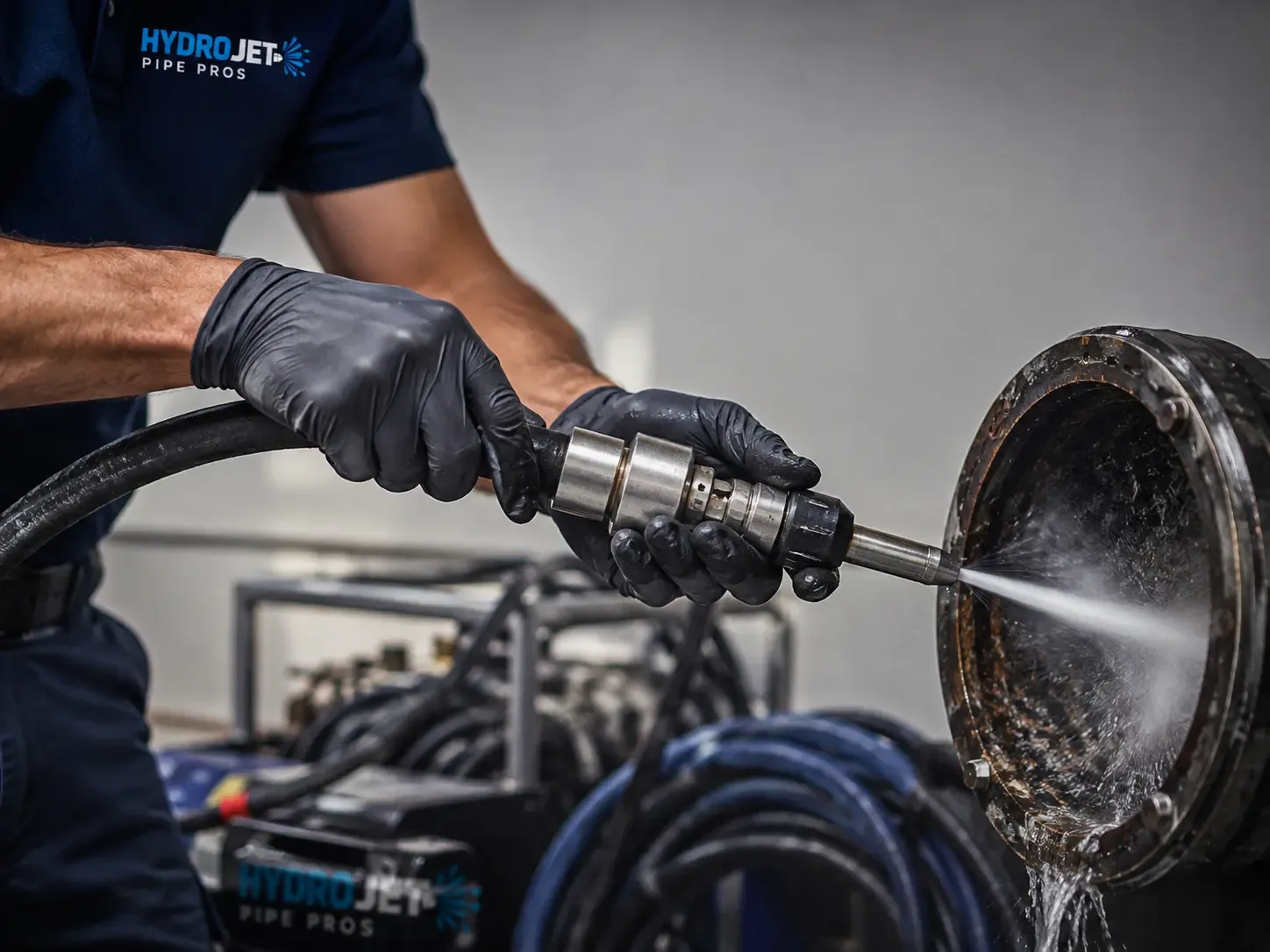 Hydro Jet Pipe Descaling in Rochelle, TX